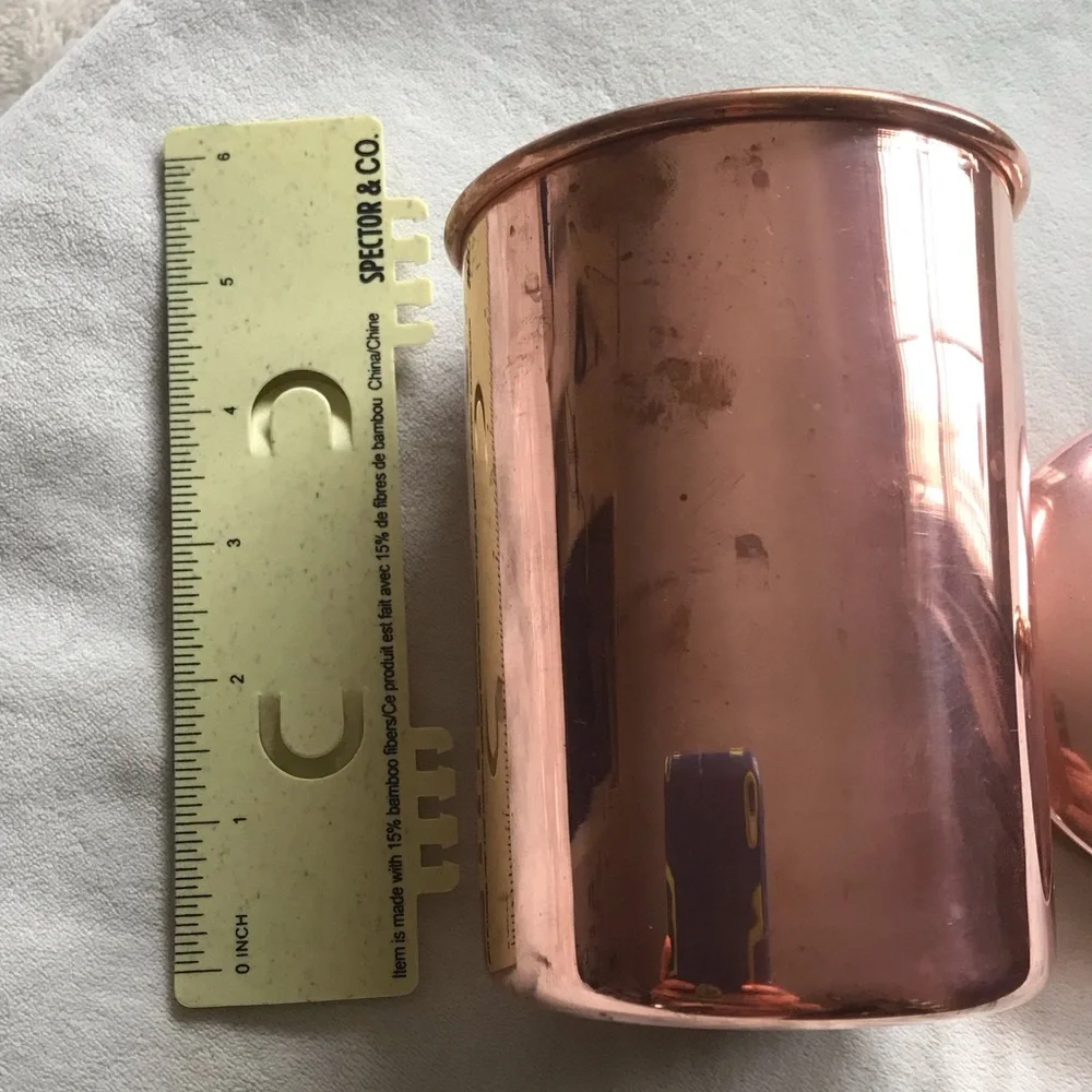 Williams-Sonoma Copper Canister with Lid - Rose Copper Finish